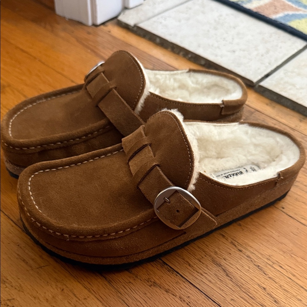 Birkenstock Buckley Clog Shearling -NEW - Picture 5 of 11